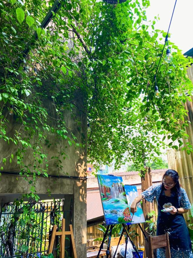 Chu Nhat Cafe & Homestay - 12 Ngo 41 Duong Lang - Co So 1 Hanoi Exterior foto