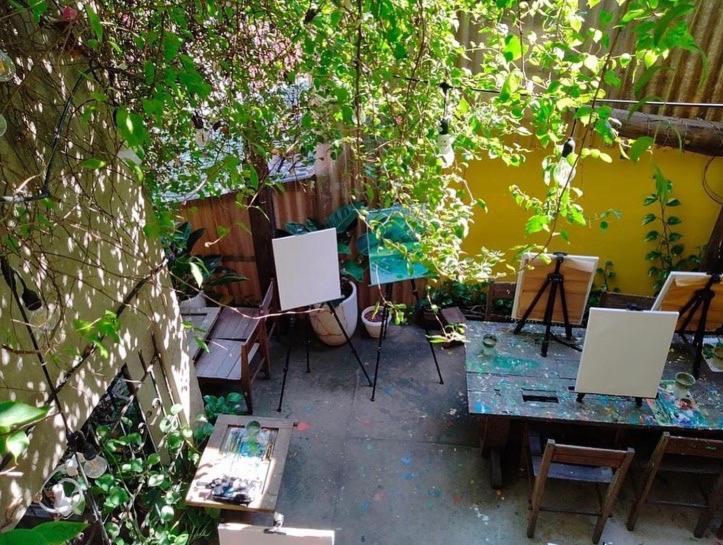 Chu Nhat Cafe & Homestay - 12 Ngo 41 Duong Lang - Co So 1 Hanoi Exterior foto